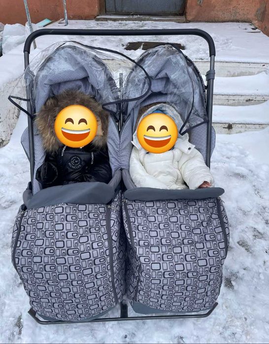 Прдам санки для двойни или погодок