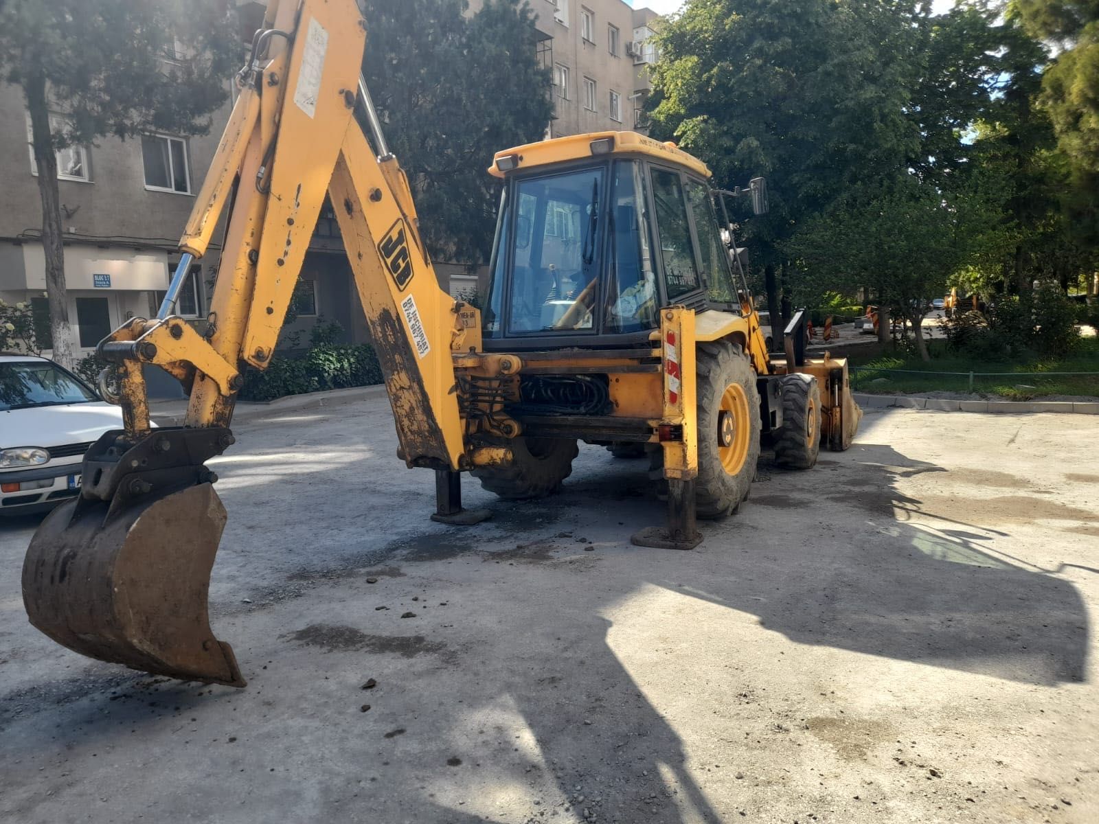 Buldoexcavator JCB 3CX perfect functional