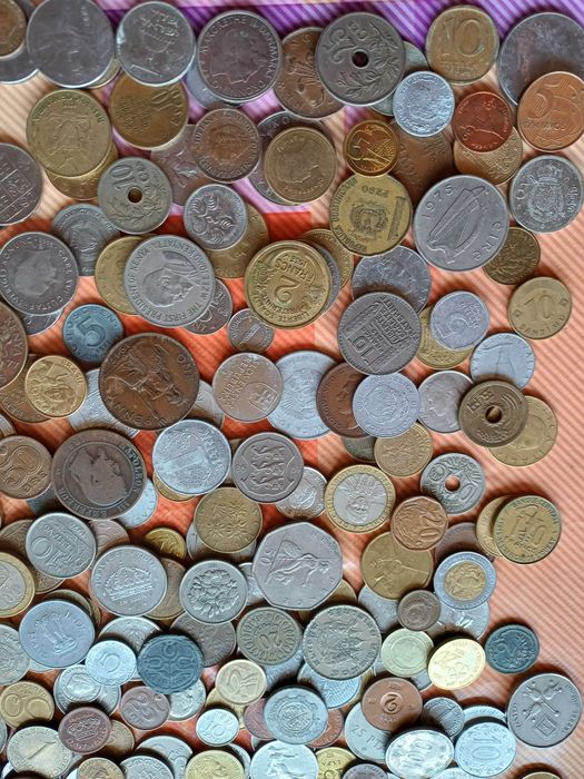 Мега лот монети 1030 бр.