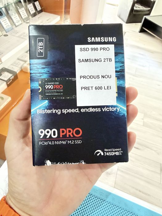 Ssd Samsung 990 Pro 2Tb Sigilat