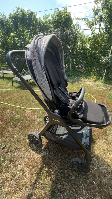 Carucior 3 in 1 Nuna Mixx Next Ellis set complet cadru, landou, scoica