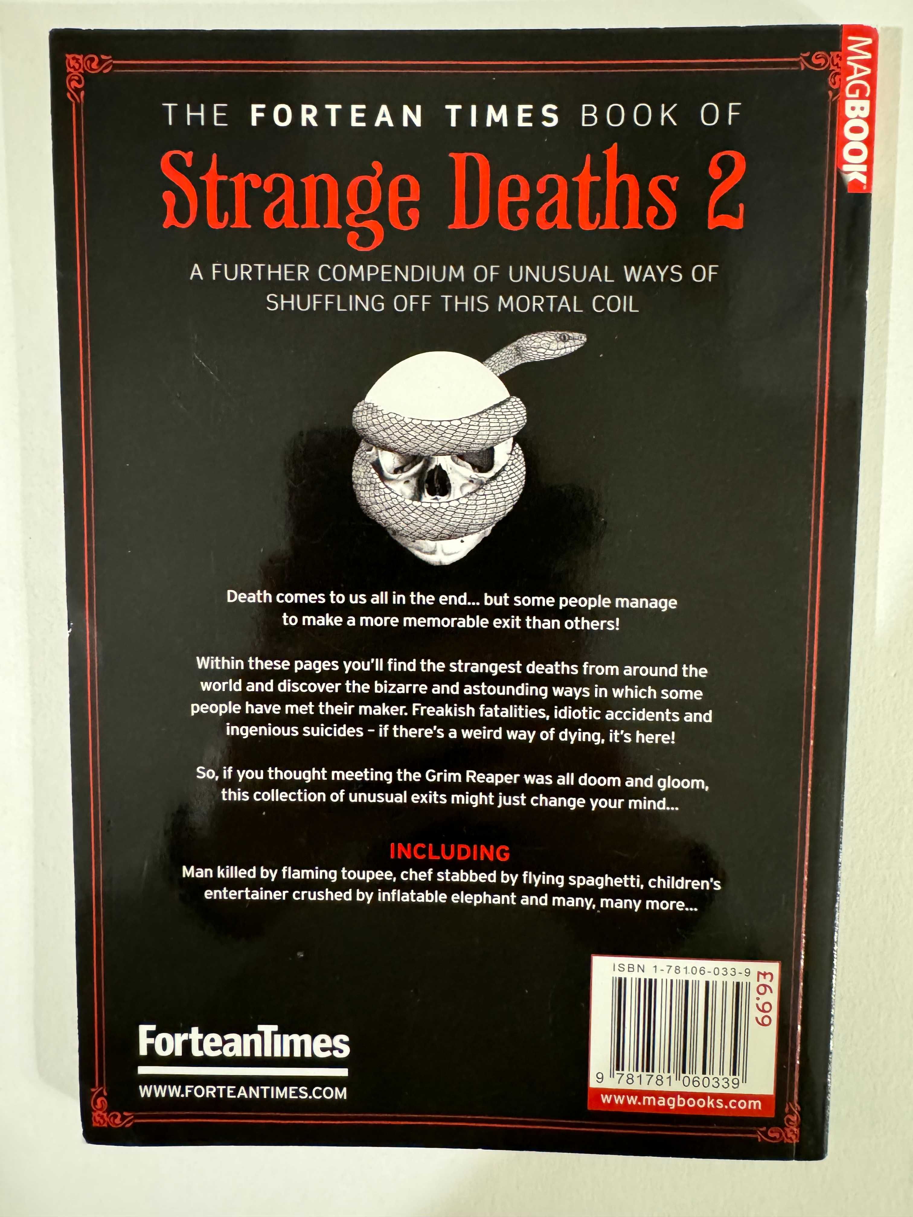 The Fortean Times Book of Strange Deaths 2
