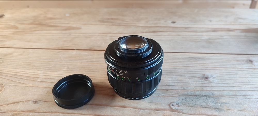 Pentru colecție obiectiv foto Revueflex 55 1.4