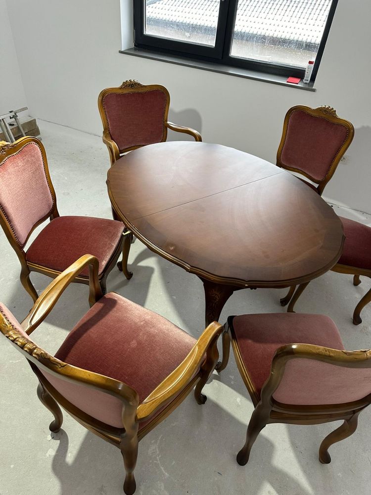 Set masa  si 6 scaune