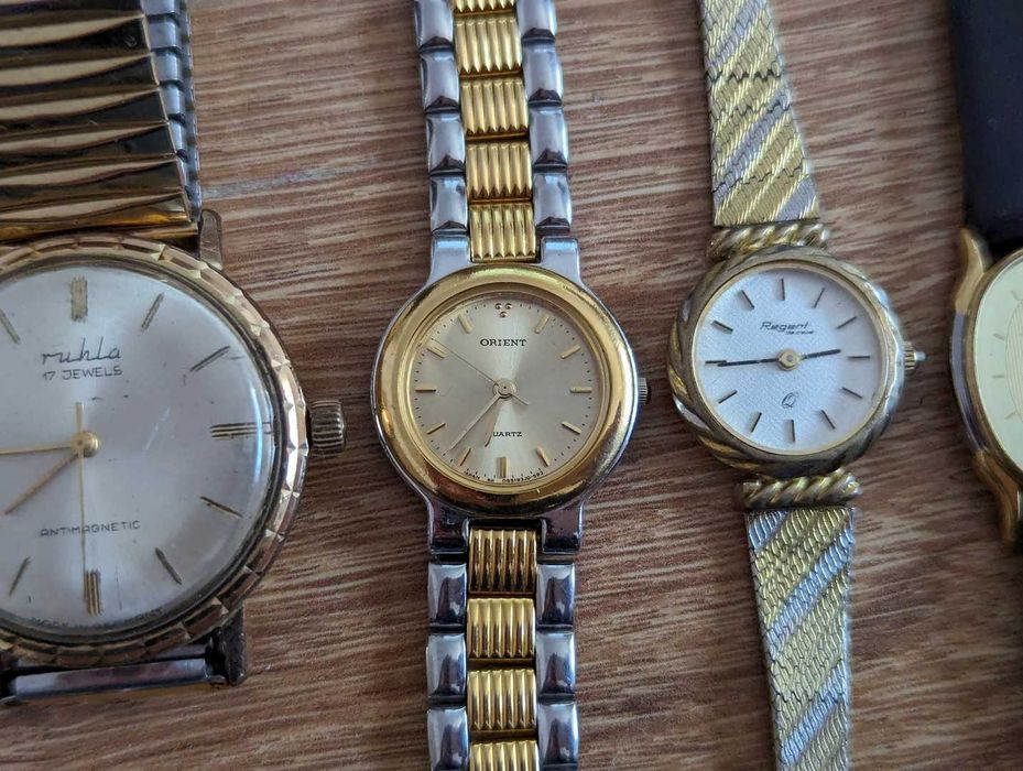Lot de 17 Ceasuri de mana, Citizen, Orient, 250 lei toate