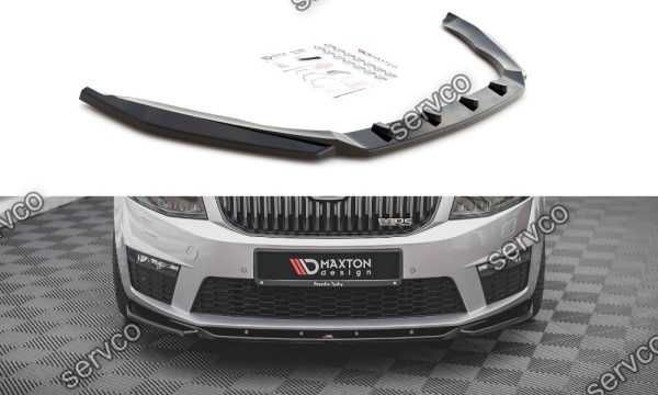 Prelungire bara fata Skoda Octavia RS Mk3 2013-2016 v14 Maxton Design