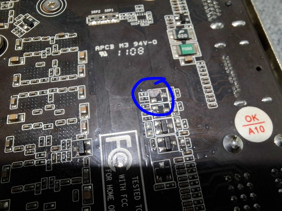 Placa video Gainward Phantom GTX570 (pentru piese)