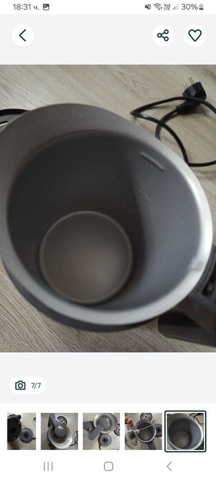 100 лв Уред за млечна пяна Melitta Cremio