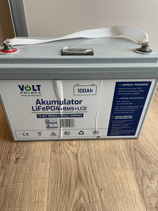 Baterie LiFePO4 12.8V 100 Ah (100A) + LCD + BMS FĂRĂ ÎNTREȚINERE