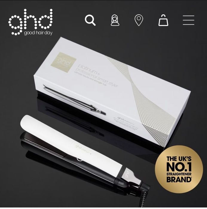 Pachet cu placa par GHD , ondulator conic GHD,  perie rotunda , perie