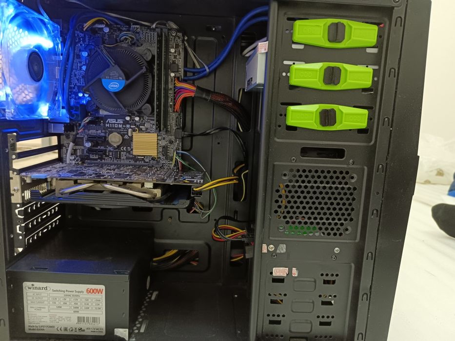 Игровой кейс  i5-7500 ddr4 16гб