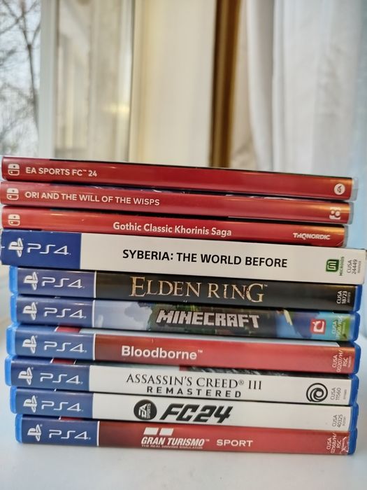 Продам игры на PS4 и PS5 и Nintendo switch