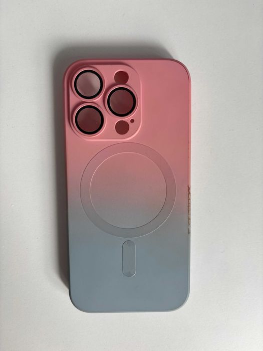 Husa MagSafe iPhone 14 Pro - Rose/Blue