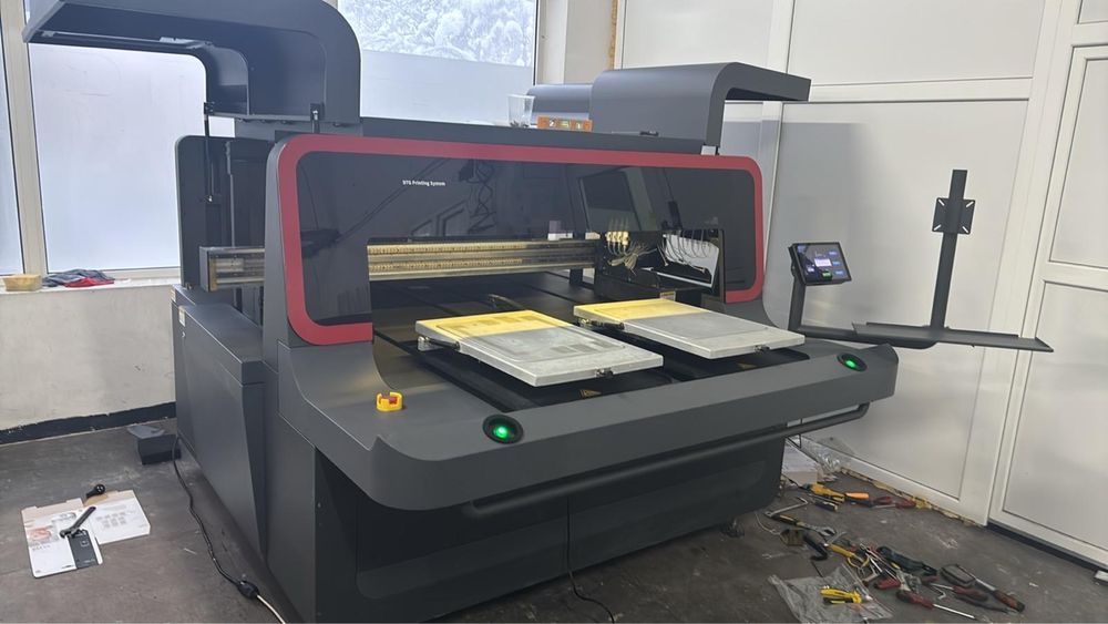 DTG textile printing machine