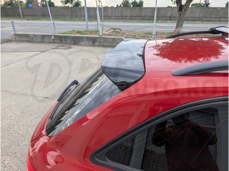 Eleron lunetă Audi A4 B8 Avant Allroad S4 2008–2016 – ABS Negru Lucios