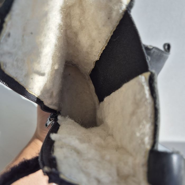 Cizme WHEAT 29-30 piele, căptușite cu lâna Chelsea Sonni Tex