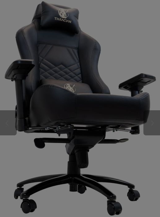 Геймърски стол Thracian Eclipse Elite - Черен