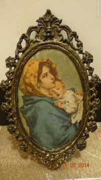 Icoana sfințită - Fecioara Maria