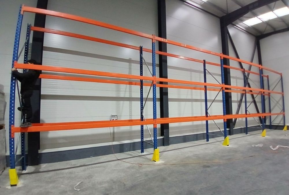 Rafturi metalice industriale depozitare paleti industriale 27v9