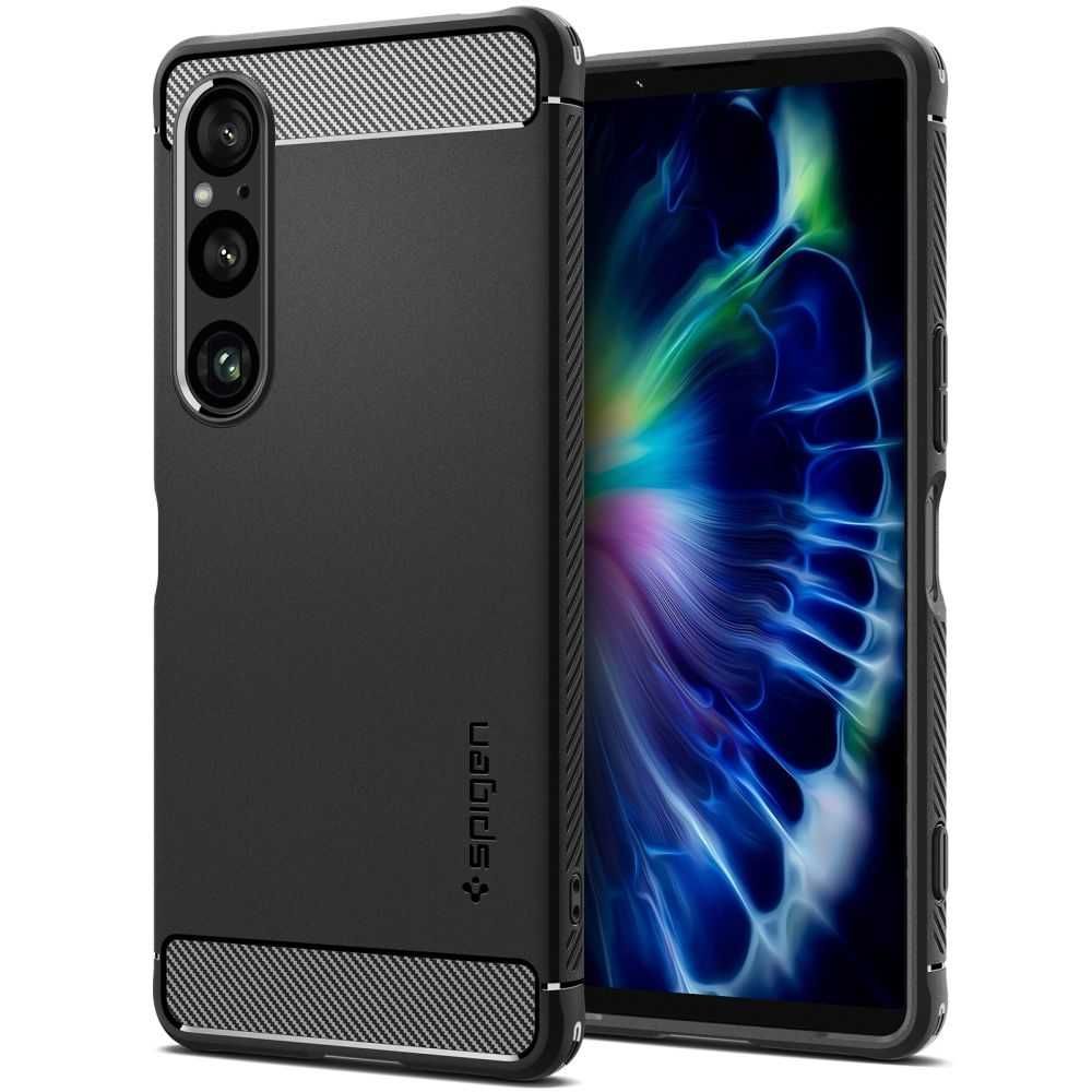 Удароустойчив калъф Spigen Rugged Armor за Sony Xperia 1 VI