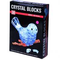 Пазл 3D Голубая птичка Crystal Puzzle