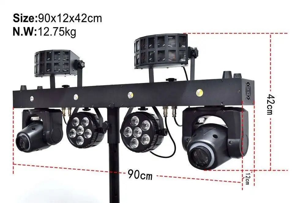 PARTY BAR Multiefect LED si Laser cu geanta de transport