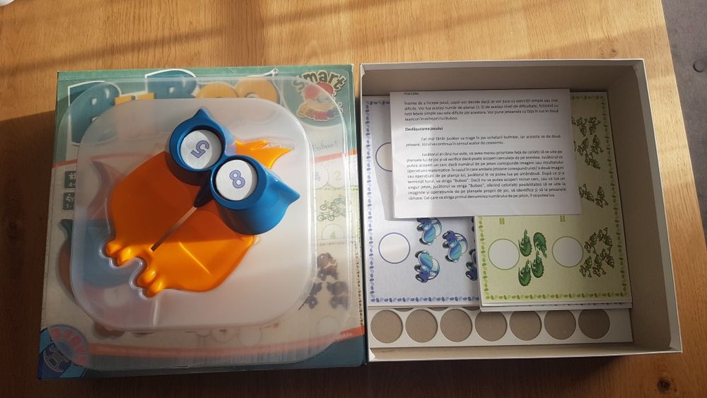 Joc educativ D-toys, sa invatam numerele cu Bufnita Buboo