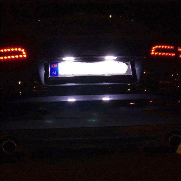 LED плафони регистрационен номер Ауди Audi A3 A4 A5 A6 Q7 S6 RS4 RS6