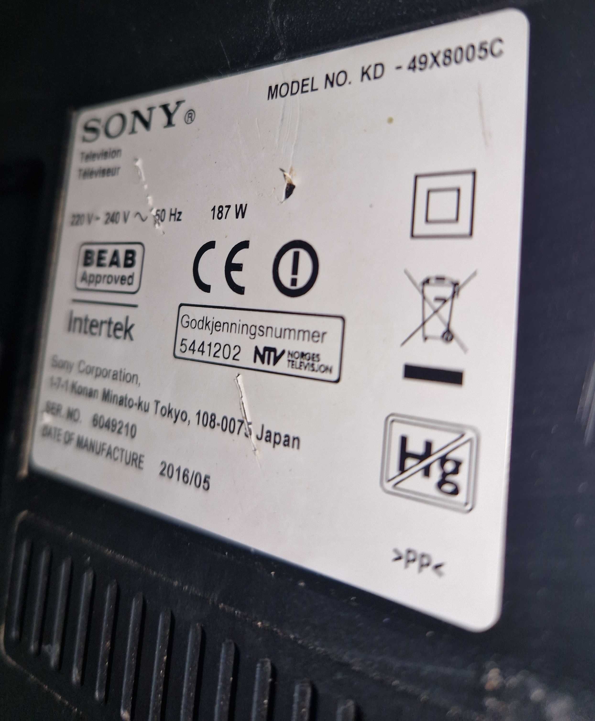 Dezmembrez tv sony 55x75wl 55ex723 KD-55XE7077 kd-55xe8096 50x85j