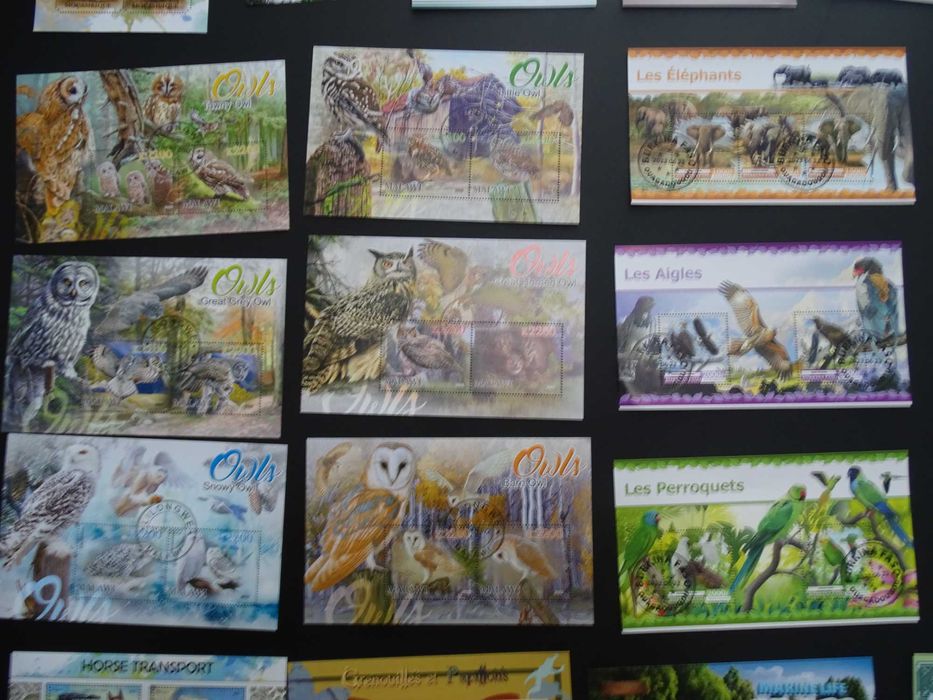 50 colite stampilate , timbre tematice Fauna/Animale (Lot 3108)