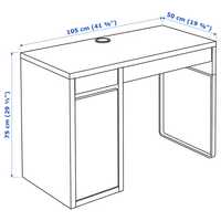 Vând birou Micke alb IKEA