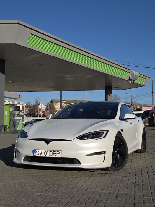 Tesla Model S Plaid, Enhanced Autopilot, Extras 8000E, impecabila