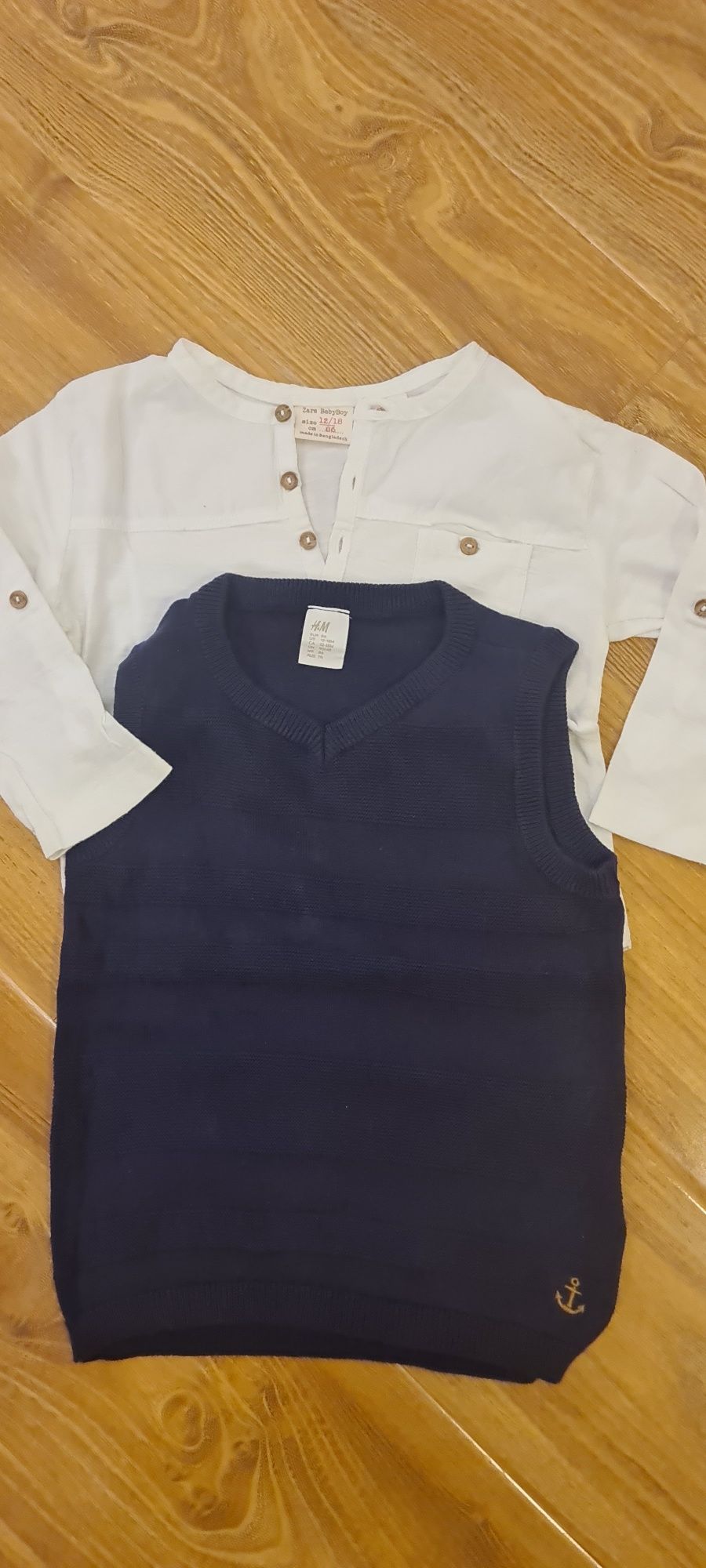 Lot bluze groase H&M, Zara 86 cm