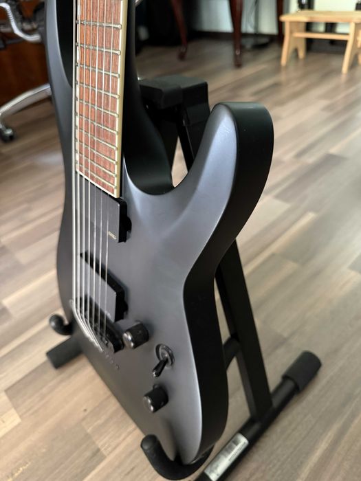 Chitara electrica ESP LTD MH-417 – 7 corzi, EMG active
