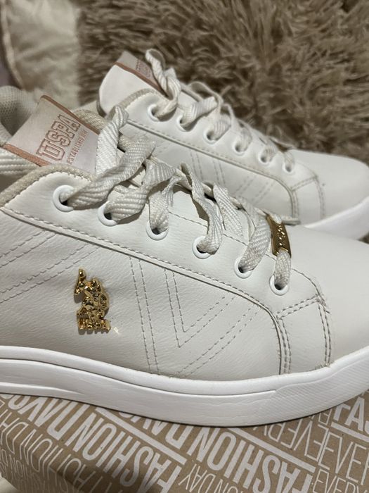 Дамски кецове USPA ,бял цвят