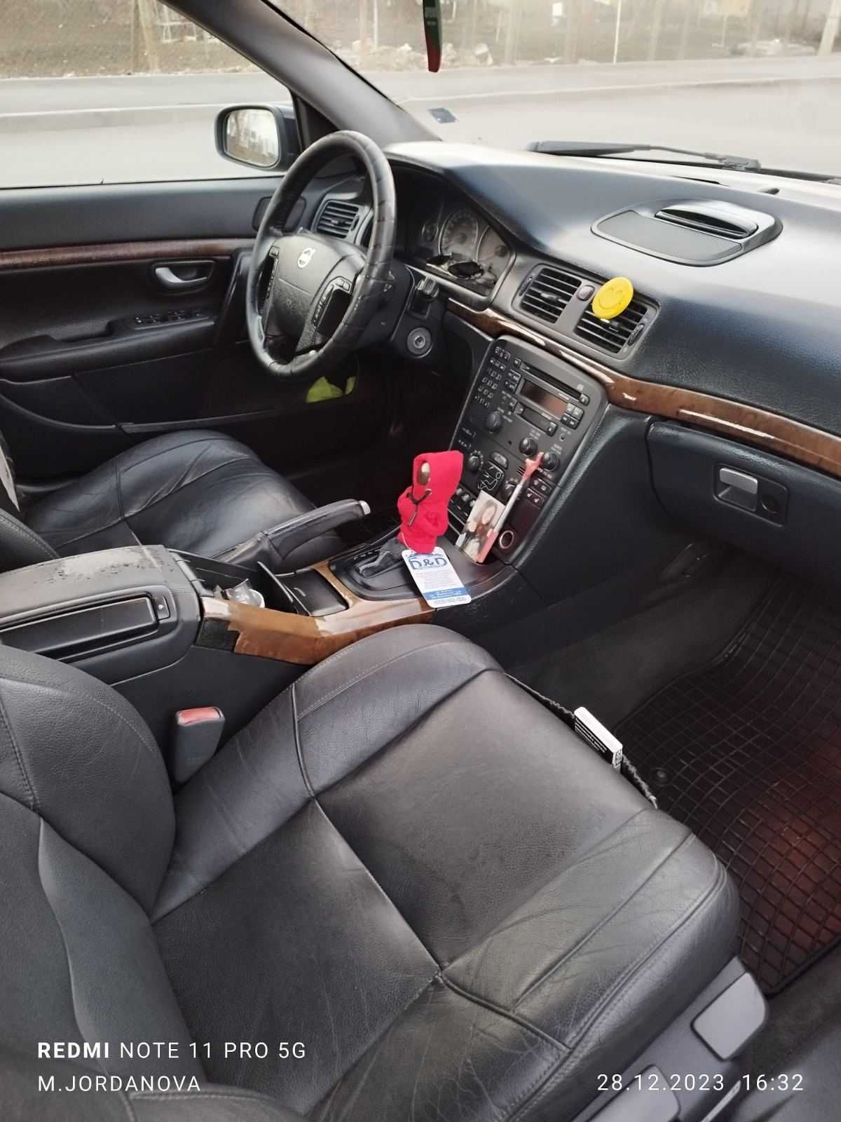 Продавам Volvo S80/D5/2.4L 163k.с. АВТОМАТИК