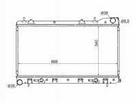 Радиатор  Subaru Forester