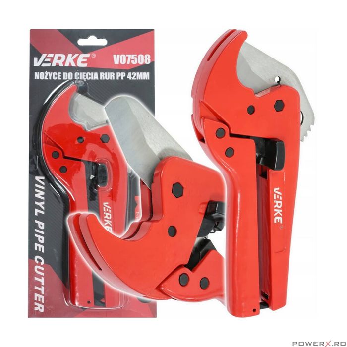 Foarfeca pentru taiat tevi, diametrul conductei 42 mm, Verke