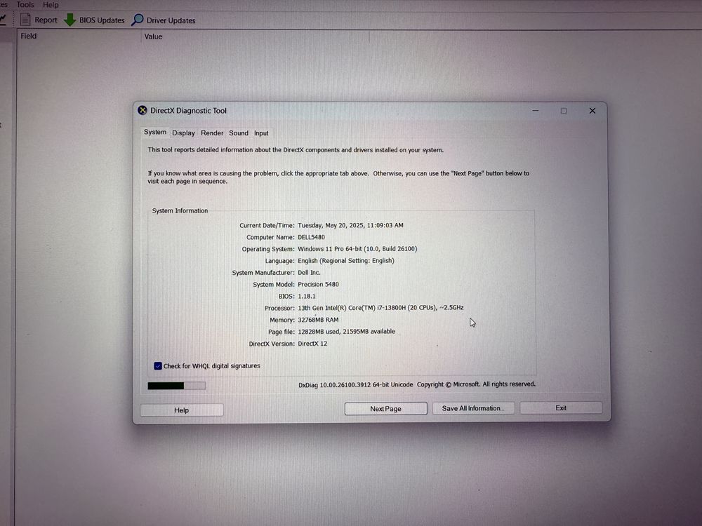 Dell Precision 5480 14"/i7-13800H/32/2TB/RTX A1000 - nou