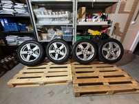 4 anvelope iarnă Bridgestone Blizzak LM005 cu jante RIAL – 225/55 R17