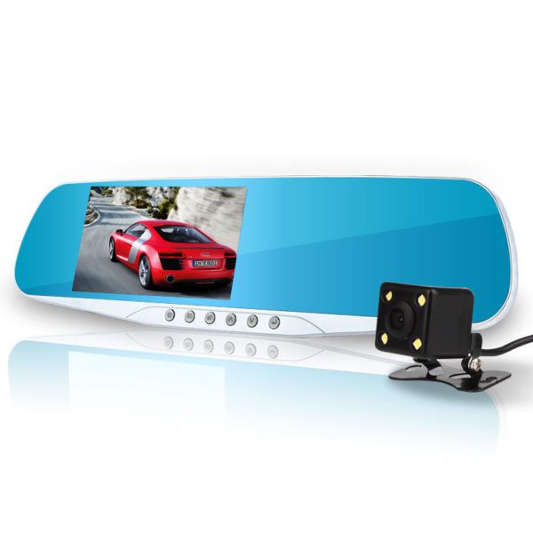 Sistem oglinda 4,3" DVR + camera marsarier. ERK