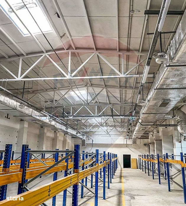 Hala industriala beton P+E 1300 mp productie-depozitare Pipera Plaza