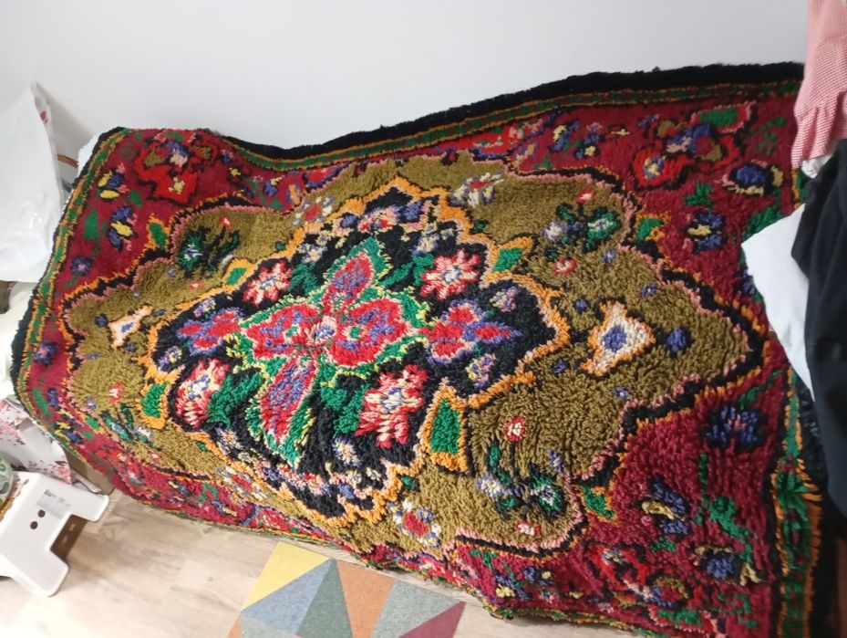 Халище многоцветно 200/150 см ръчно тъкано