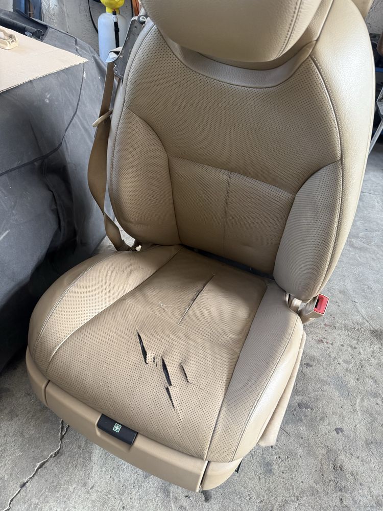 W216 cl500 бежов салон