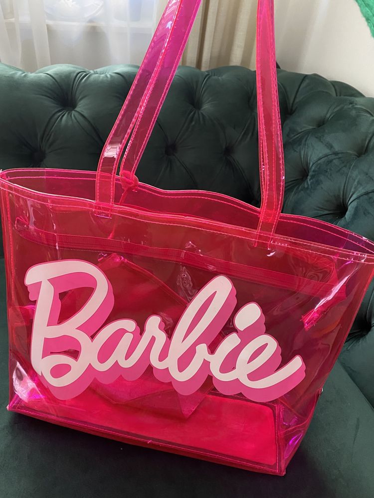 Прозрачна чанта Barbie