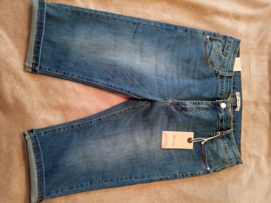 Дамски дънки 3/4, ластични