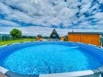 Cabana de inchiriat cu ciubar si sauna