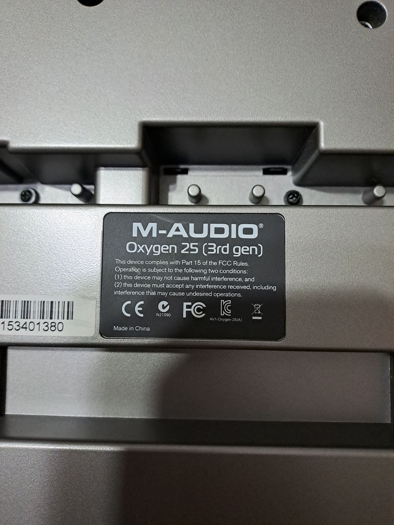 Clapa M-AUDIO oxygen