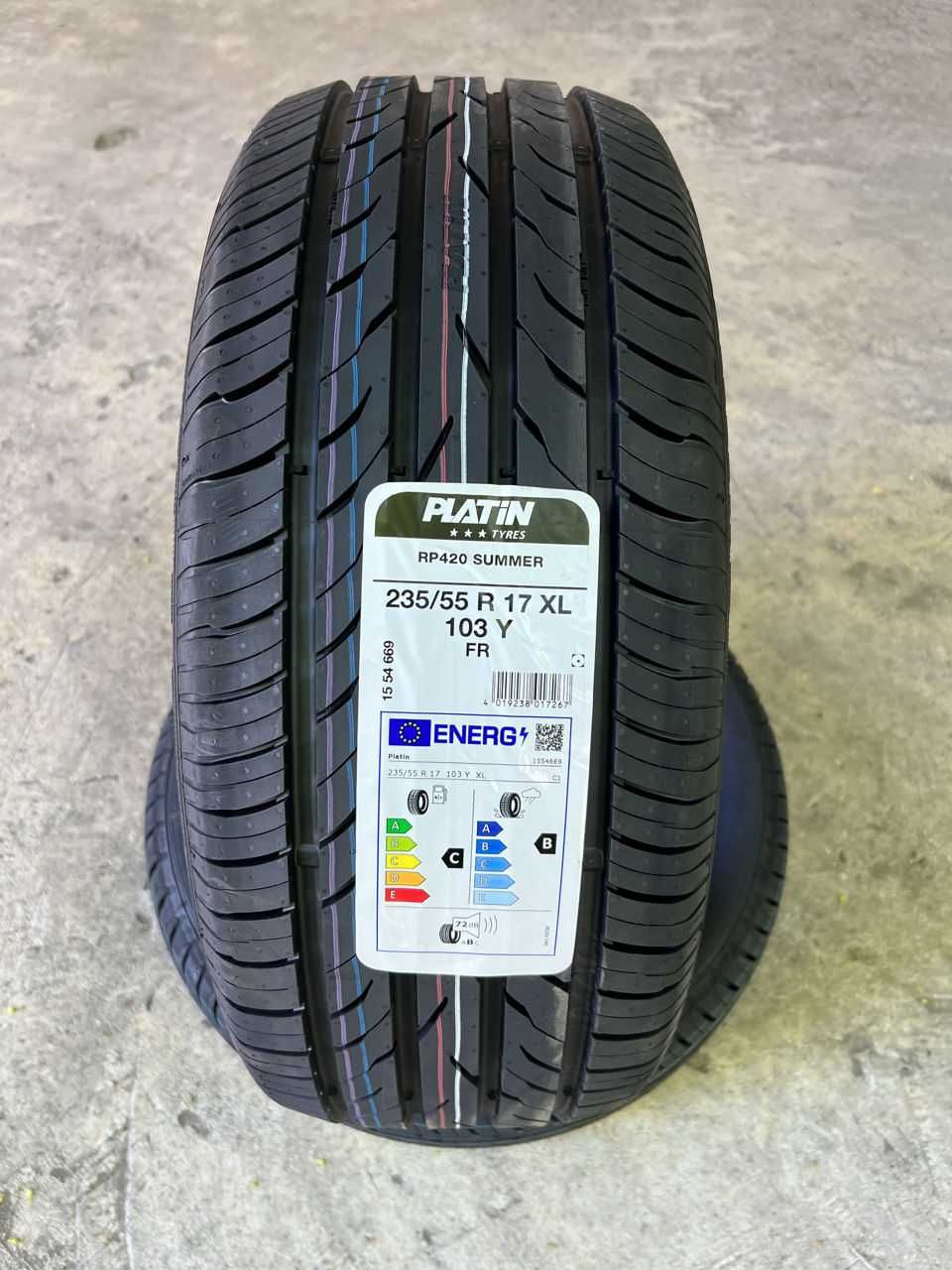 235/55/17 Летни гуми PLATIN 235/55 R17 103Y XL борд 2355517  DOT24