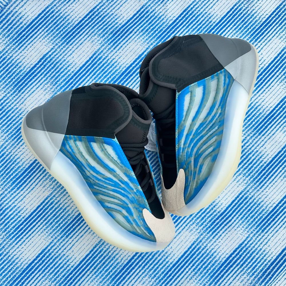 Pantofi Adidas Yeezy QNTM Quantum Basket Frost blue-100% originali